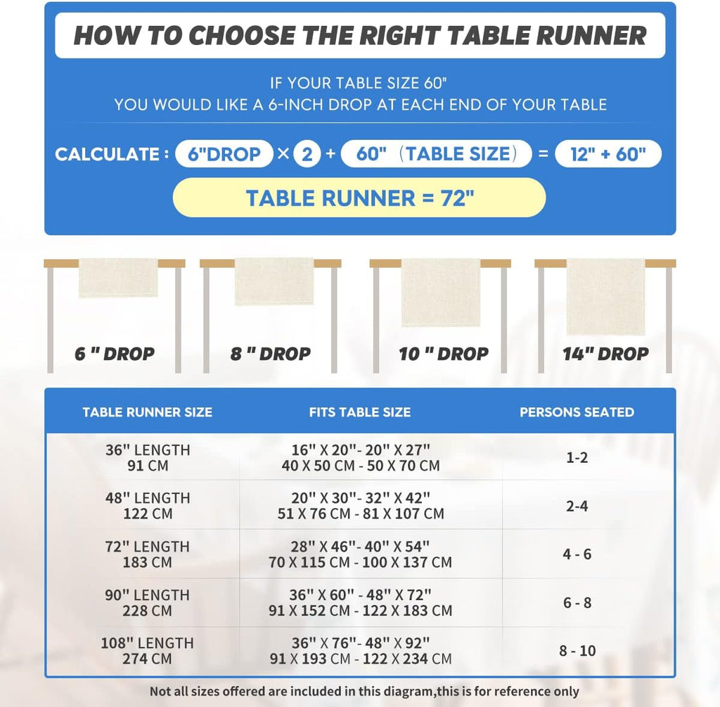Buffalo Plaid Snowflakes Christmas Table Runner, Seasonal Winter Kitchen Dining Table Decoration for Home Party Decor 13X72 Inch