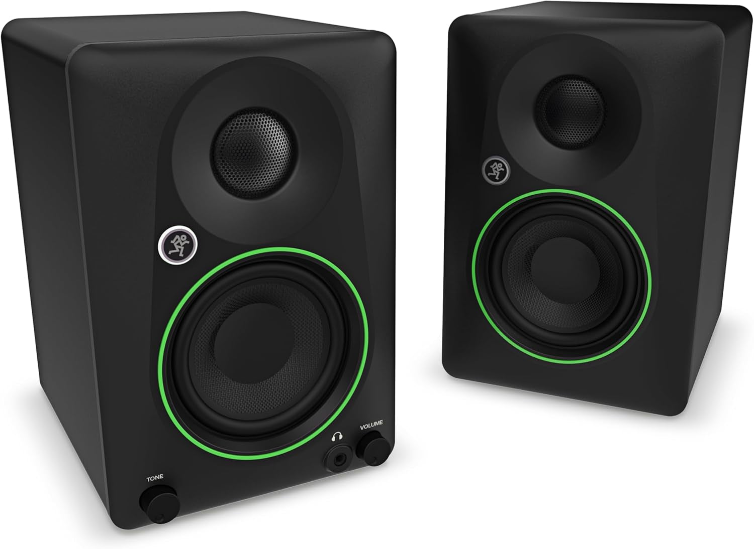 CR3.5 3.5" Creative Reference Powered Studio Monitors with Tone Knob and Location Switch — Active Speakers for Music Production, Desktop Computer, Gaming, Hifi Listening