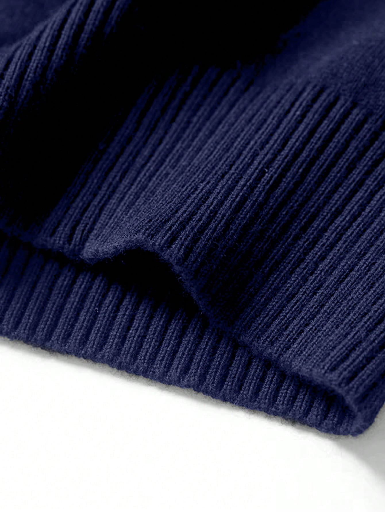 Men'S Solid Color Long Sleeve Casual Versatile Zip-Up Stand Collar Sweater, for Fall Winter