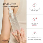 R199 Rice Cleansing Oil- Fast Emulsification, Pore-Cleansing, Blackhead Removal without Clogging Pores, Makeup Dissolving, and Hydrating Formula, Korean Skincare 6.76 Fl Oz