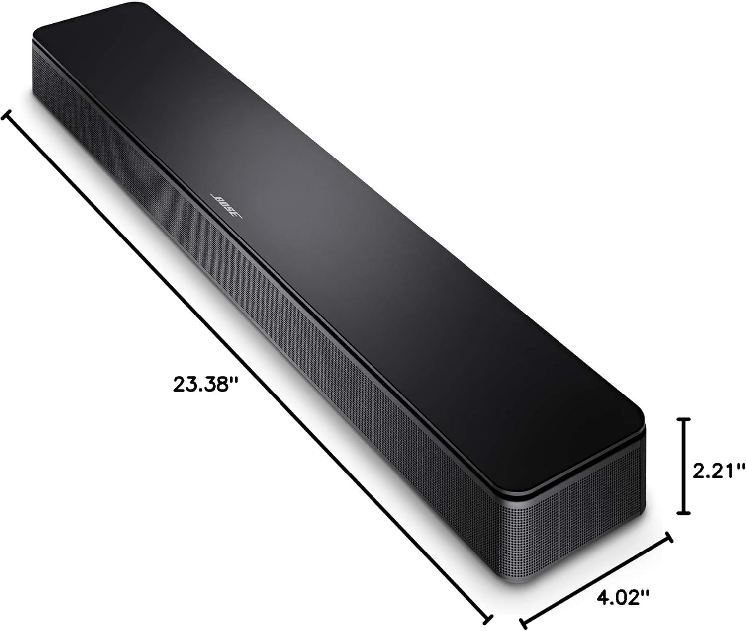 TV Speaker - Soundbar for TV with Bluetooth and HDMI-ARC Connectivity, All-In-One Compact Soundbar, Includes Remote Control, Black