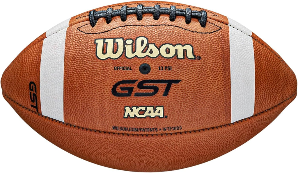 GST Leather Game Football - Official