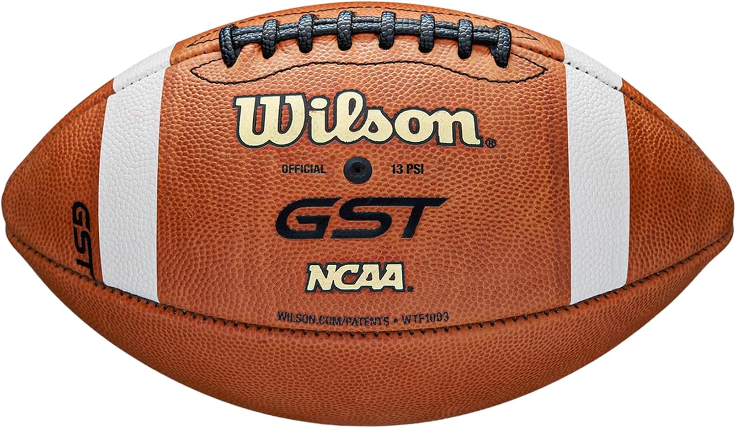 GST Leather Game Football - Official