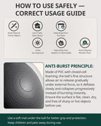 Extra Thick Yoga Ball Exercise Ball, 5 Sizes Gym Ball, Heavy Duty Ball Chair for Balance, Stability, Pregnancy, Quick Pump Included