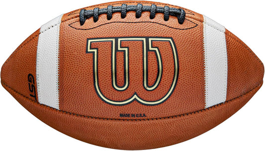 GST Leather Game Football - Official