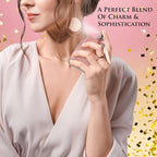 Paris for Her Eau De Parfum Spray Perfume, Fragrance for Women-Daywear, Casual Daily Cologne Set with Deluxe Suede Pouch- 3.4 Oz Bottle- Ideal EDT Beauty Gift for Birthday, Anniversary (3.4)