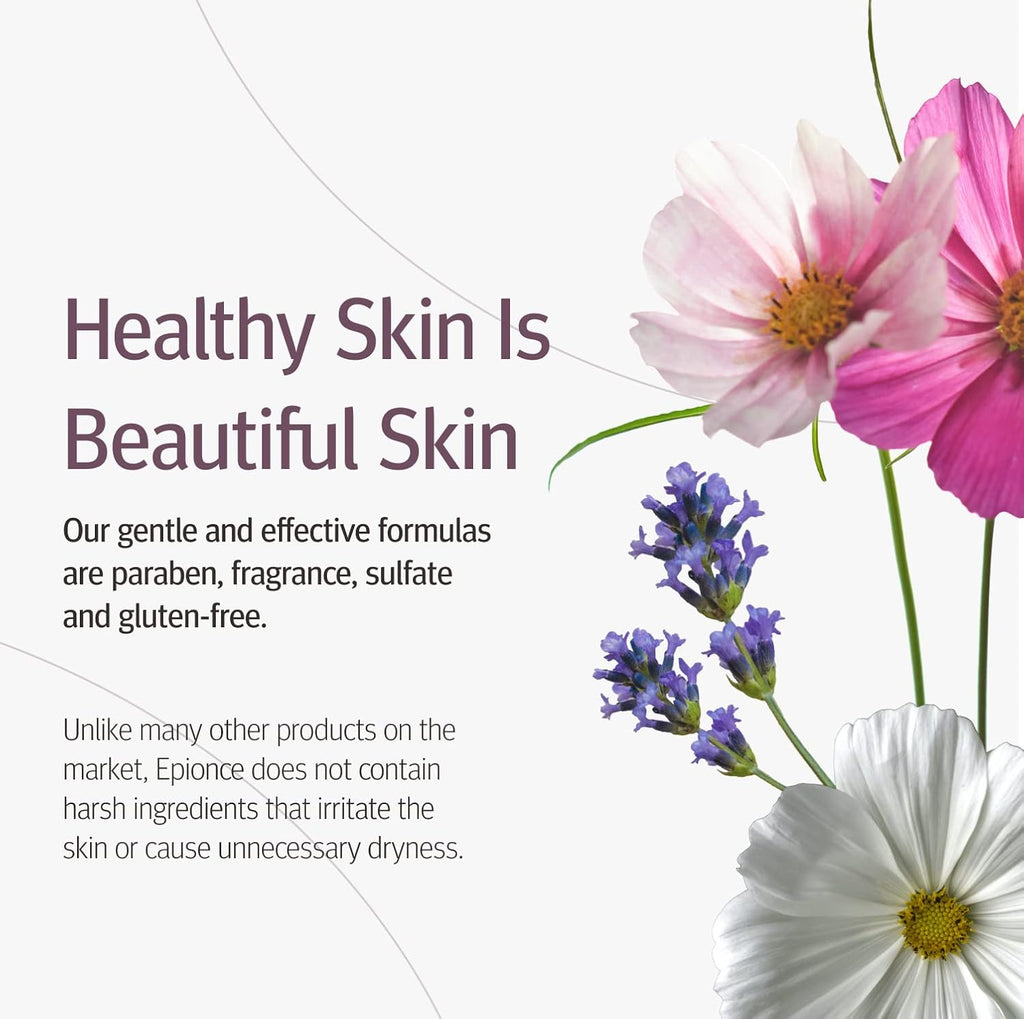 Epionce Gentle Foaming Cleanser - Face Wash & Makeup Remover for Normal to Combination Skin, Hydrating Facial Cleanser, Dermatologist Skincare