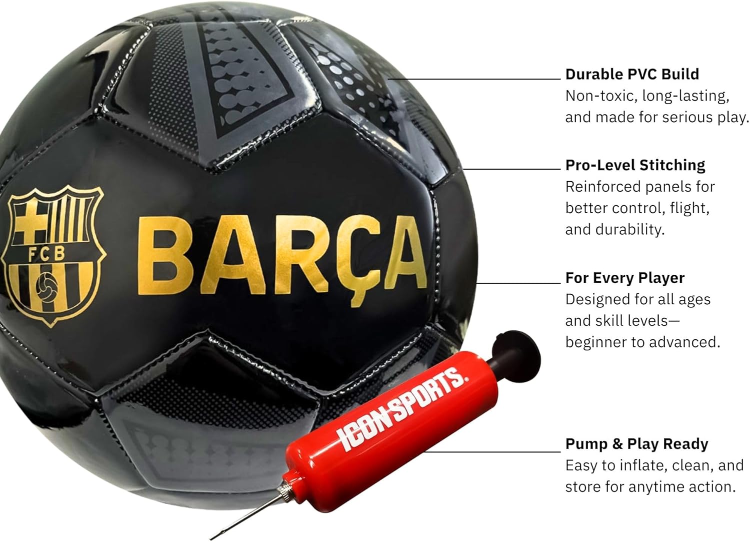 Real Madrid CF Soccer Ball - Size 5