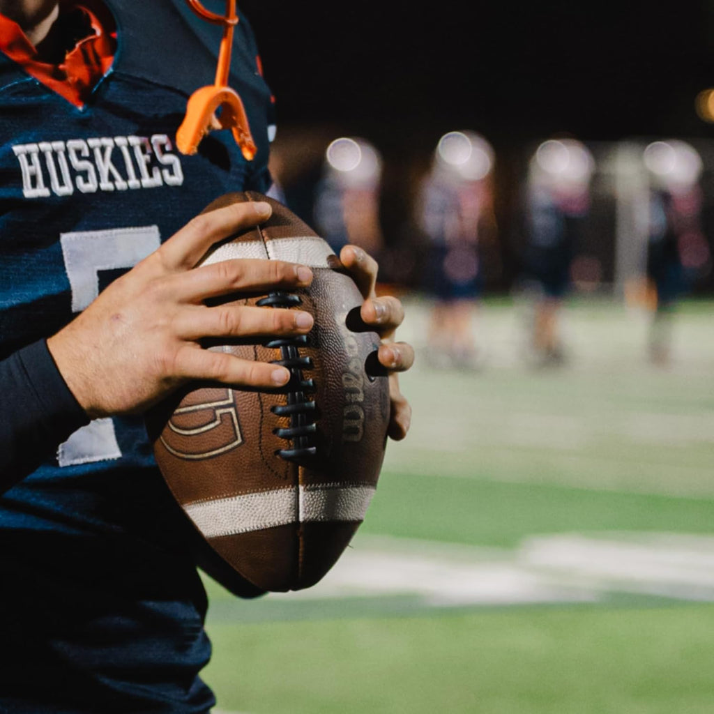 GST Leather Game Football - Official