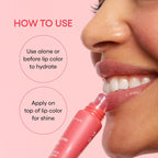 Lip Glowy Balm: Sheer Tinted Lip Moisturizer with Shea Butter, for Hydrating Shine & Soft Lips