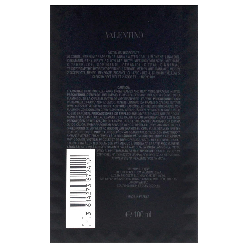 Uomo Born in Roma Coral Fantasy by  for Men - 3.4 Oz EDT Spray