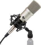 Scarlett Solo 3Rd Gen USB Audio Interface Bundle W/Lyxpro Cardioid Condenser Mic, Shockmount, Pop Filter, XLR Cable, Metal Mic Stand, Studio Headphones &  Creative Software Kit