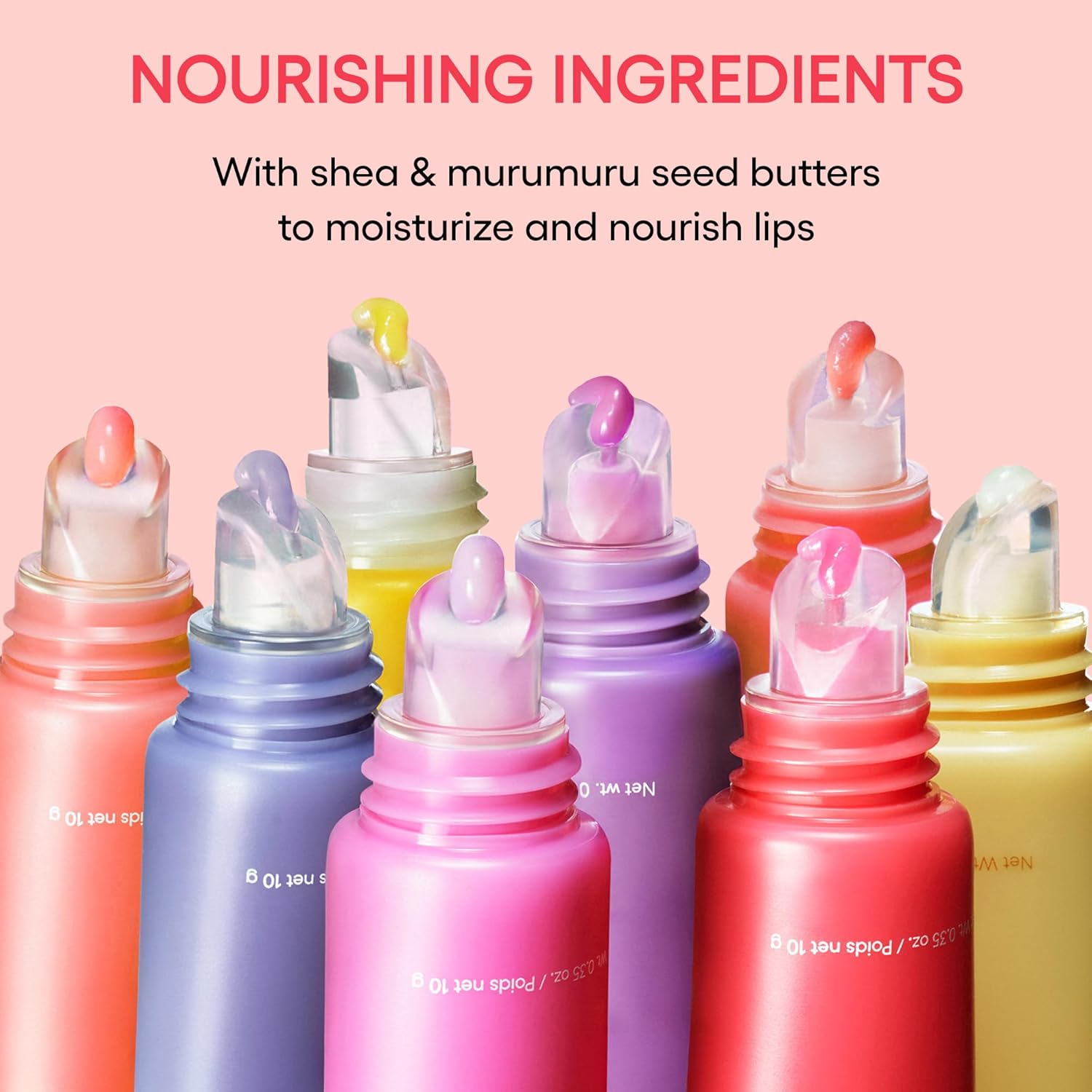 Lip Glowy Balm: Sheer Tinted Lip Moisturizer with Shea Butter, for Hydrating Shine & Soft Lips