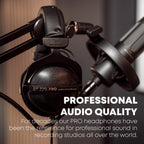 DT 770 Pro Studio Headphones - Over-Ear, Closed-Back, Professional Design for Recording and Monitoring (80 Ohm, Grey)