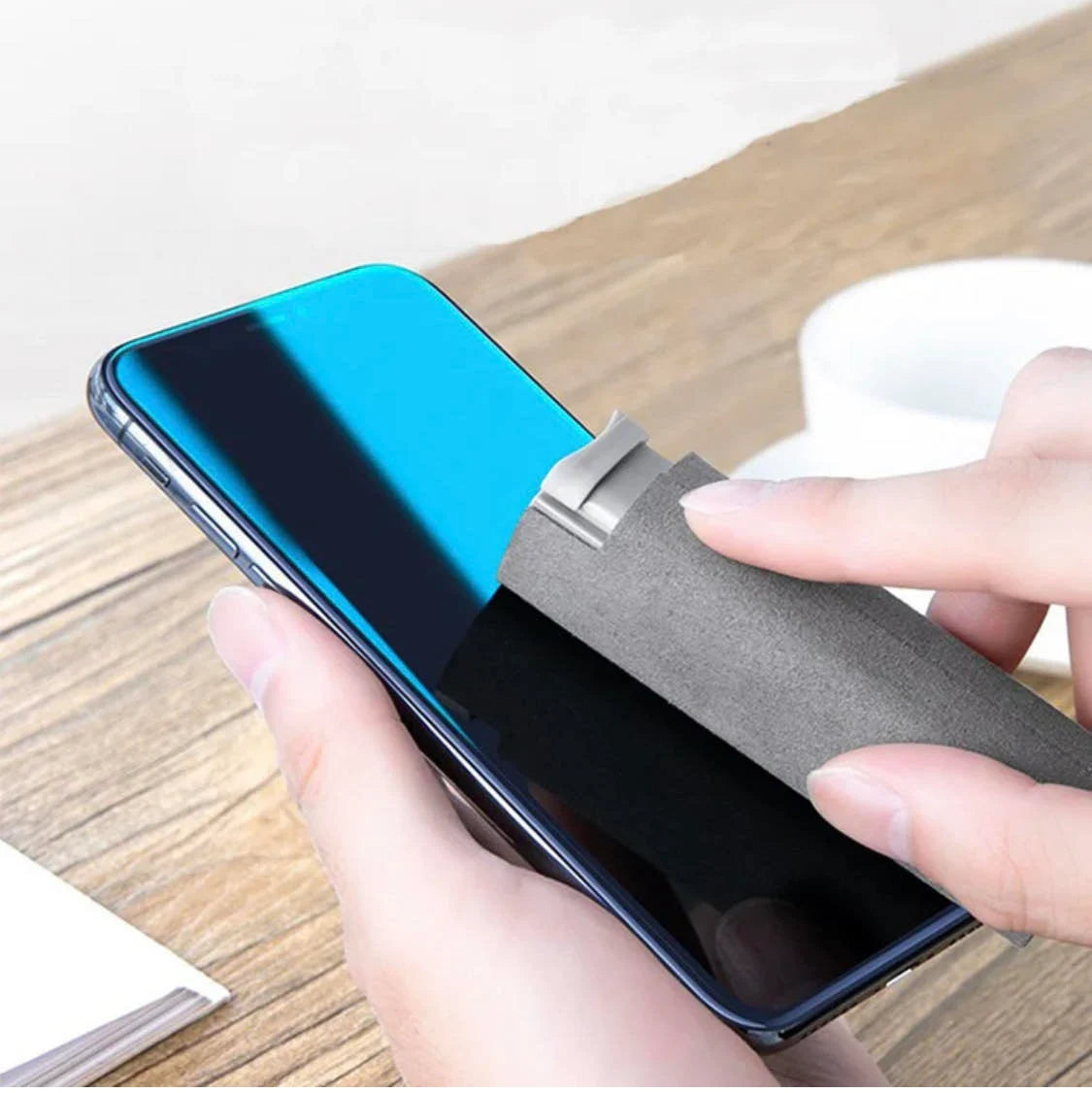 2-In-1 Refillable Screen Cleaner Spray for Phones, Laptops, and Ipads