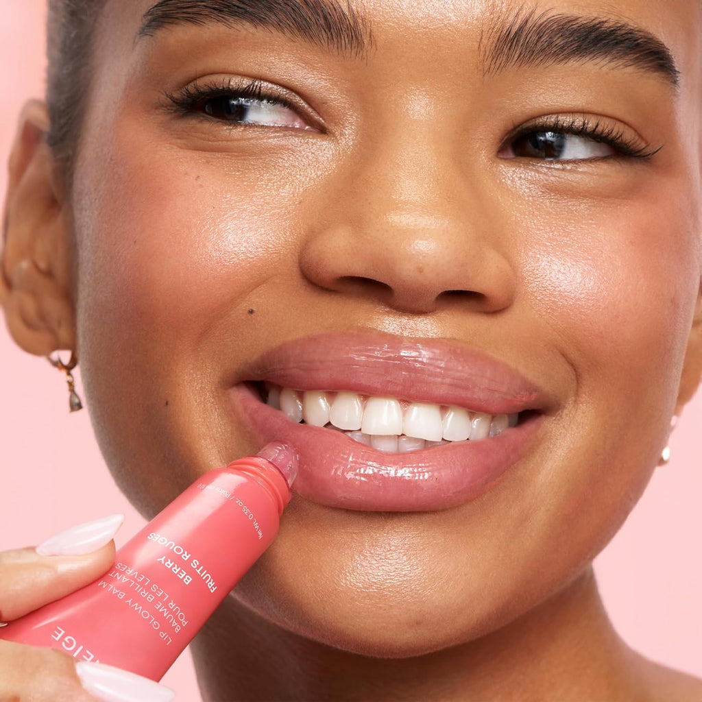 Lip Glowy Balm: Sheer Tinted Lip Moisturizer with Shea Butter, for Hydrating Shine & Soft Lips