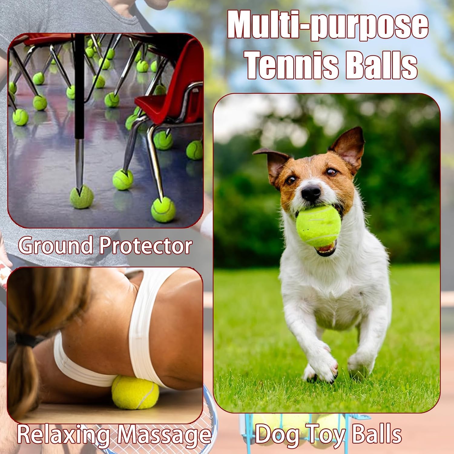 Tennis Balls, 12 Pack Advanced Training Tennis Balls Practice Balls, Come with Mesh Bag for Easy Transport, Good for Beginner Training Ball
