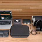 Audio Interface Carrying Case, Hard Shell Travel Bag Compatible with Universal Audio Apollo Twin X Duo/Apollo Twin X Quad/Apollo Twin X DUO Gen 2/Apollo Twin X QUAD Gen 2 (Dark Gray)