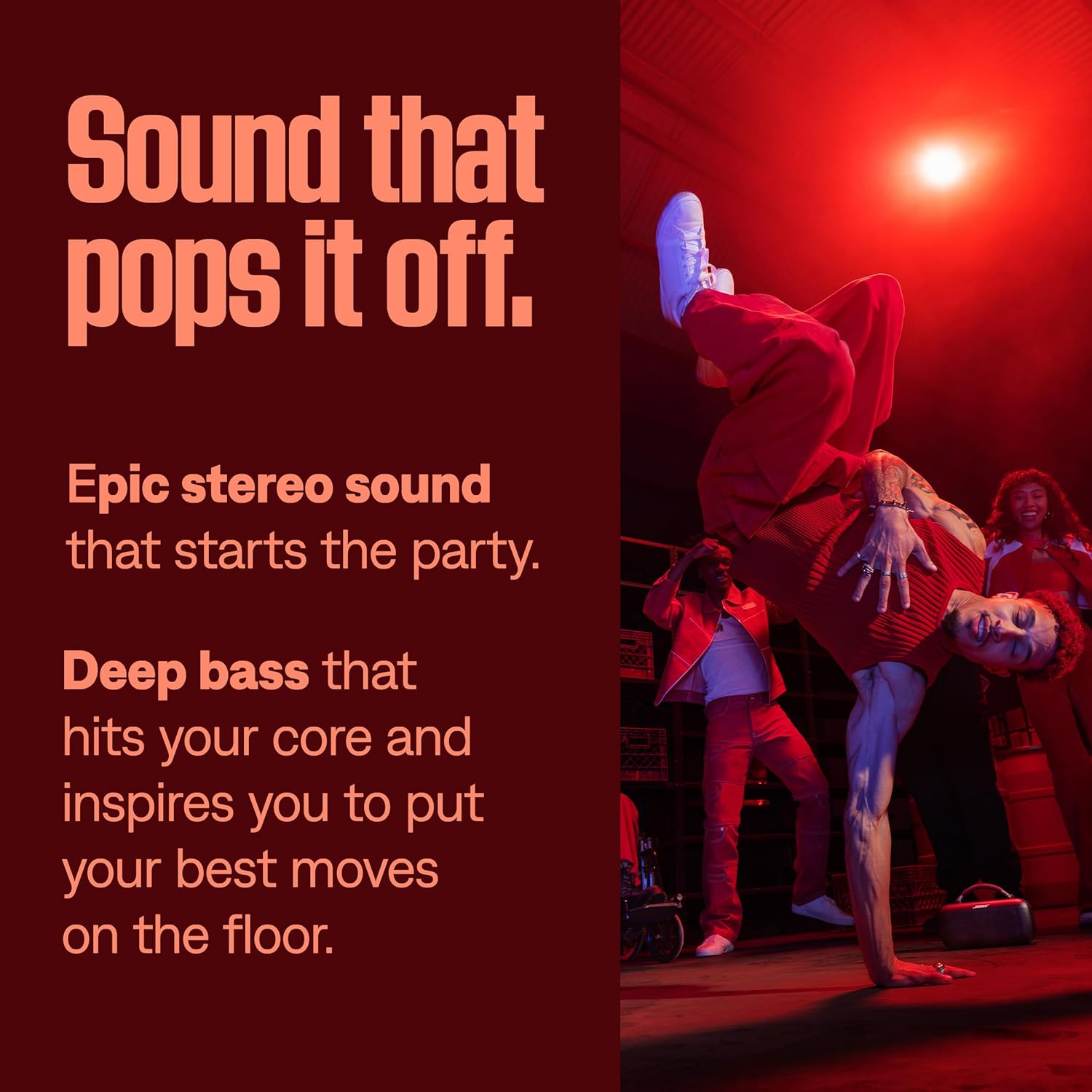 Soundlink Max Portable Speaker, Large IP67 Waterproof Bluetooth Speaker, up to 20 Hours of Playtime, USB-C, Built-In 3.5Mm AUX Input, Black