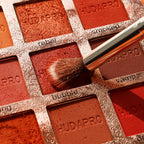 Makeup Brushes Set, Professional Foundation Eyeshadow Concealer Blush Powder Bronzer Applicator, 2 Blender Sponge with Beauty Paper Case Stocking Stuffers