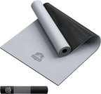 Large Yoga Mat - 72"X36" Extra Wide Exercise Mat - 1/4" Thick Dual Color PVC | Anti-Slip Surface & High Cushioning - Ideal for Yoga, Pilates & Home Workouts - Bonus Mesh Bag