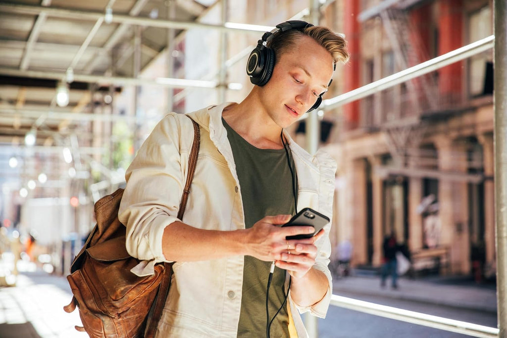 Ath-M50X Professional Studio Monitor Headphones, Black