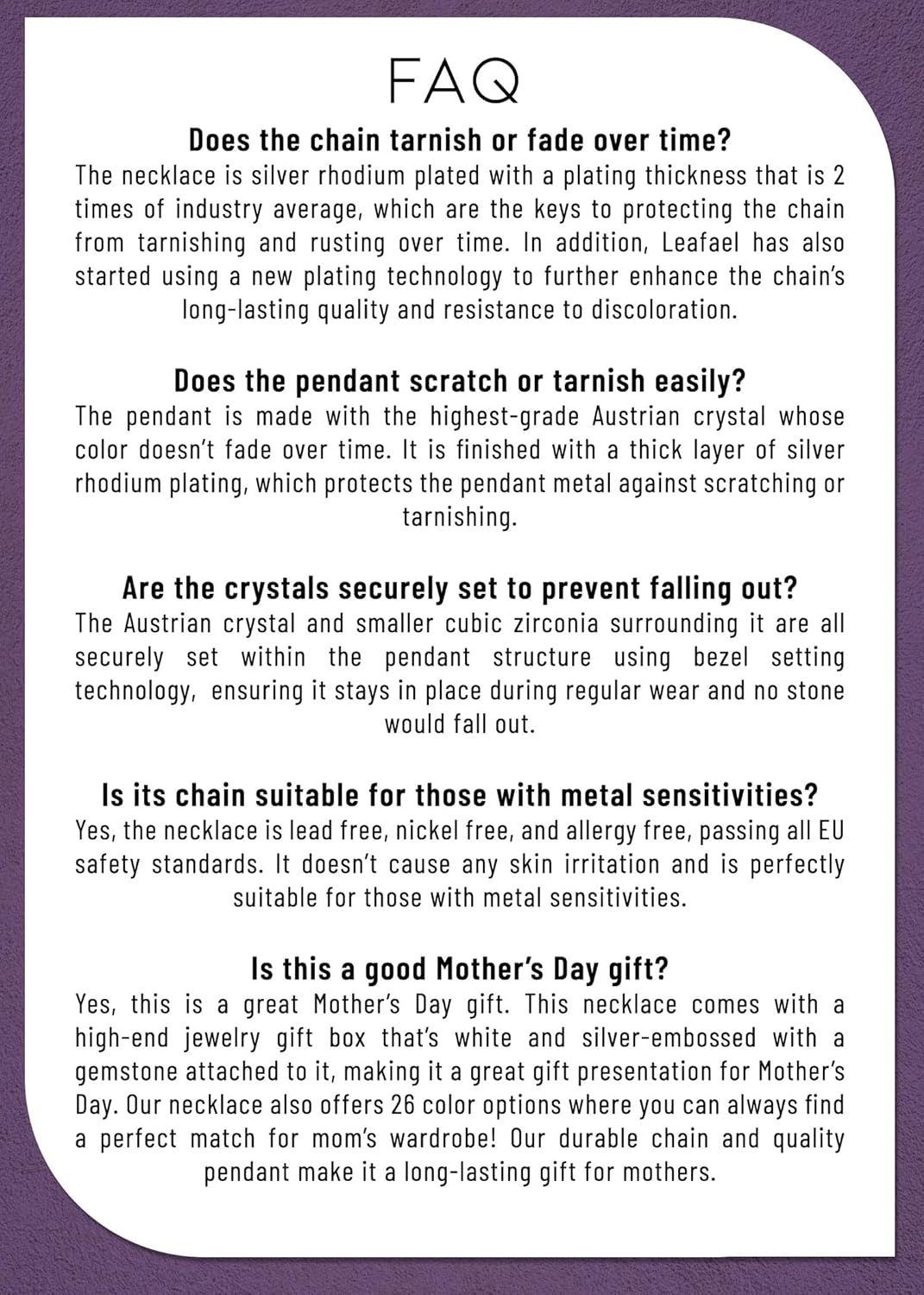 Necklaces for Women, Infinity Love Birthstone Heart Crystal Pendant, Birthday Jewelry Gifts for Her, Mom, and Wife, Silver Plated, 18 plus 2 Inch Adjustable Chain