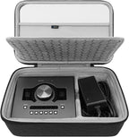 Audio Interface Carrying Case, Hard Shell Travel Bag Compatible with Universal Audio Apollo Twin X Duo/Apollo Twin X Quad/Apollo Twin X DUO Gen 2/Apollo Twin X QUAD Gen 2 (Dark Gray)
