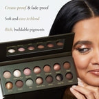 the Delectables Earthy Essentials Baked Eyeshadow Palette | 14 Pigmented Eyeshadows Blendable Natural Look