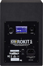 RP5 Rokit 5 G4 Professional Bi-Amp 5" Powered Studio Monitor Pair, Black