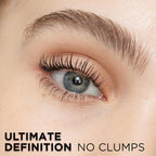 Makeup Telescopic Original Lengthening, Lash Separating Mascara with Dual Precision Brush, Washable, Black Brown, 0.27 Fl Oz., 1 Count