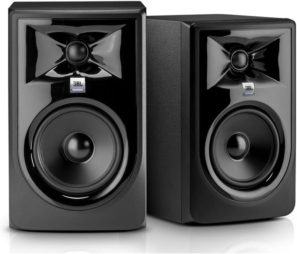 Professional 305Pmkii 5-Inch 2-Way Powered, Active Monitor Speaker for near Field Music Production, Studio Monitor, Desktop Computer, Hi-Fi Audio. Sold Individually, Black