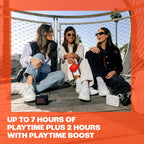 Go 4 - Ultra-Portable, Waterproof and Dustproof Bluetooth Speaker, Big Pro Sound with Punchy Bass, 7-Hour Built-In Battery, Made in Part with Recycled Materials (Black)