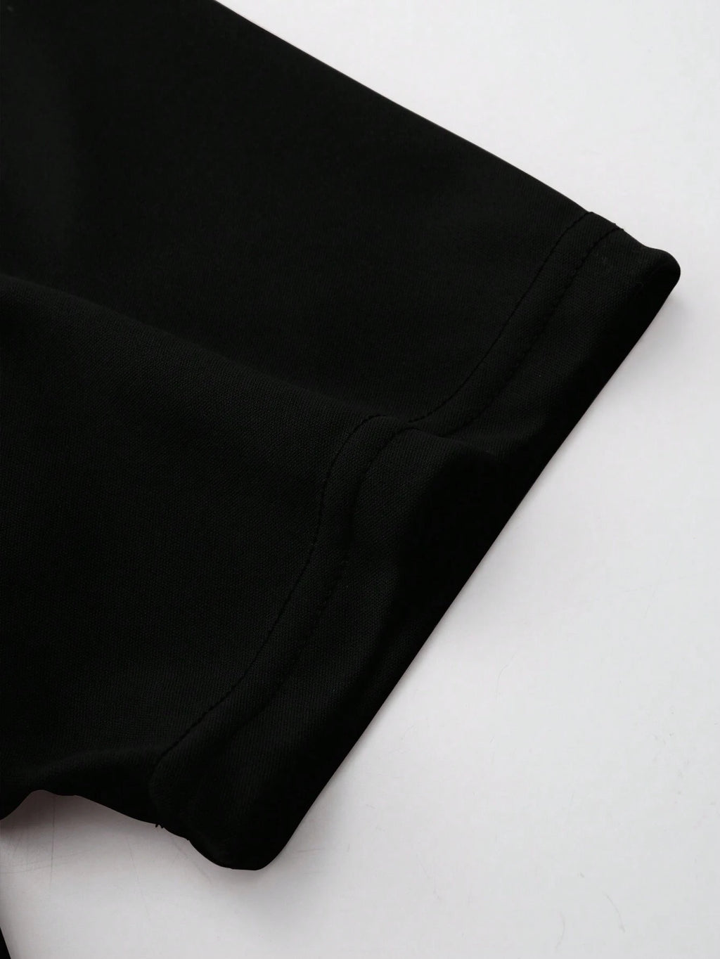 Manfinity Dauomo Men Summer Casual Solid Color Short Sleeve Tee