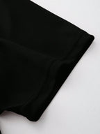 Manfinity Dauomo Men Summer Casual Solid Color Short Sleeve Tee