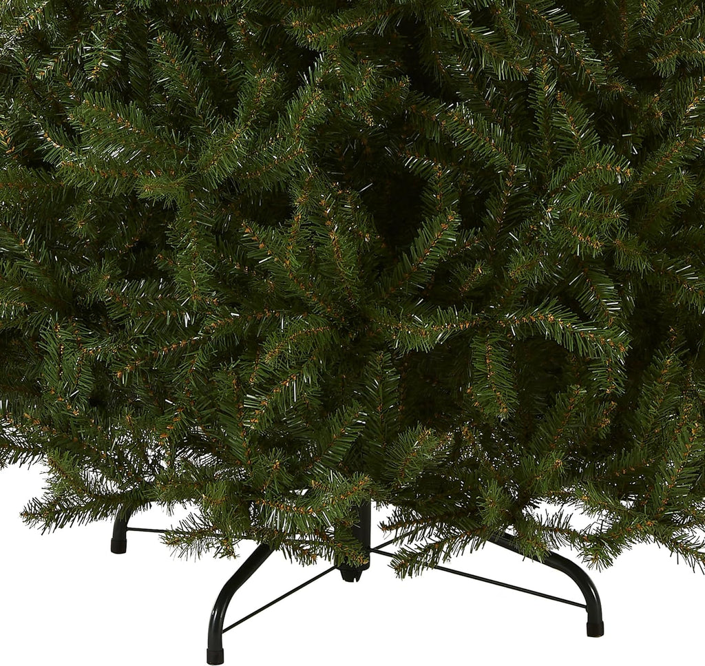 Artificial Full Christmas Tree, Green, Dunhill Fir, Includes Stand, 6 Feet