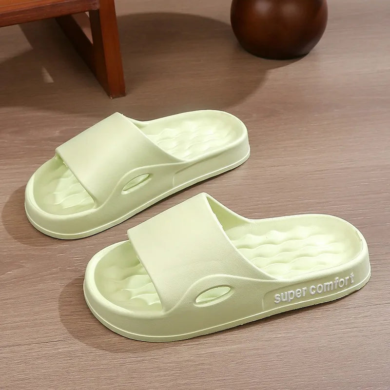 Fashion Men'S Summer Ligtweight EVA Indoor Home Sandals Slippers Shoes Men Slippers Outdoor Students Women Comfortable Slides
