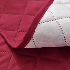 Anti-Slip Recliner Chair Cover Solid Color Quilted Seat Slipcover Anti-Wear Relax Armchair Coushion for Living Room Home