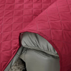 Anti-Slip Recliner Chair Cover Solid Color Quilted Seat Slipcover Anti-Wear Relax Armchair Coushion for Living Room Home