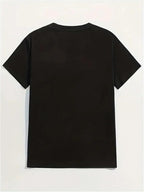 Men'S 2 Piece Short Sets Graphic Print Short Sleeve T Shirts and Drawstring Shorts Clothing Set