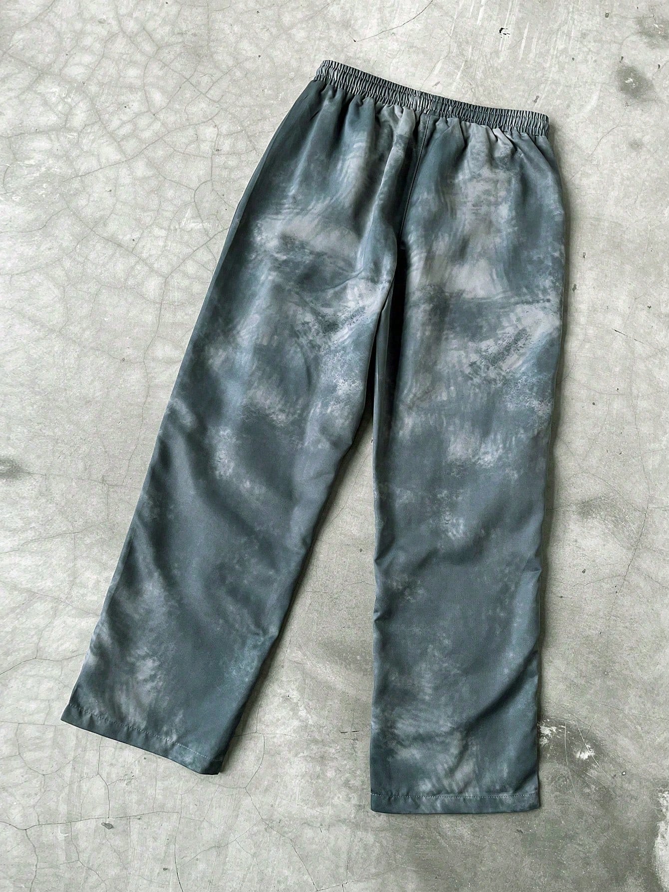 PAVTROS Men'S Slogan Print Drawstring Waist Pocket Casual Pants, Graphic Pants, Emo, 2000S Style, Fall