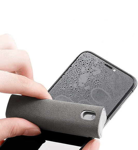 2-In-1 Refillable Screen Cleaner Spray for Phones, Laptops, and Ipads