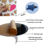 Family Wall Decor Letter Signs Acrylic Mirror Wall Stickers Decorations for Living Room Bedroom Home Decor Wall Decals (Silver, 61 X 23)