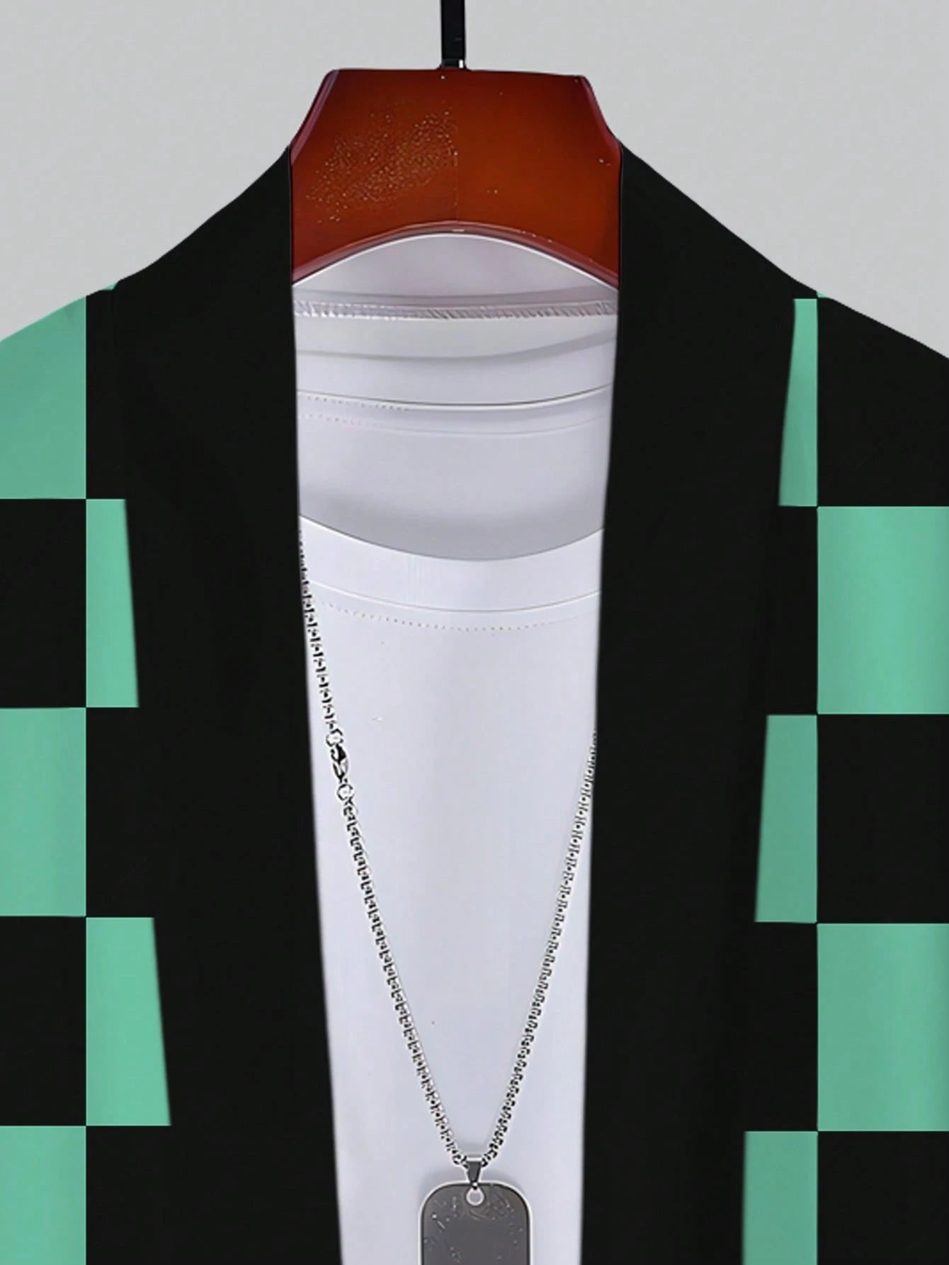 Men'S Japanese Anime COS Printed Polyester Casual Summer Sunscreen Coat