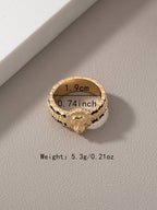 A Lion Head Pattern Retro Light Luxury High-End Men'S Ring