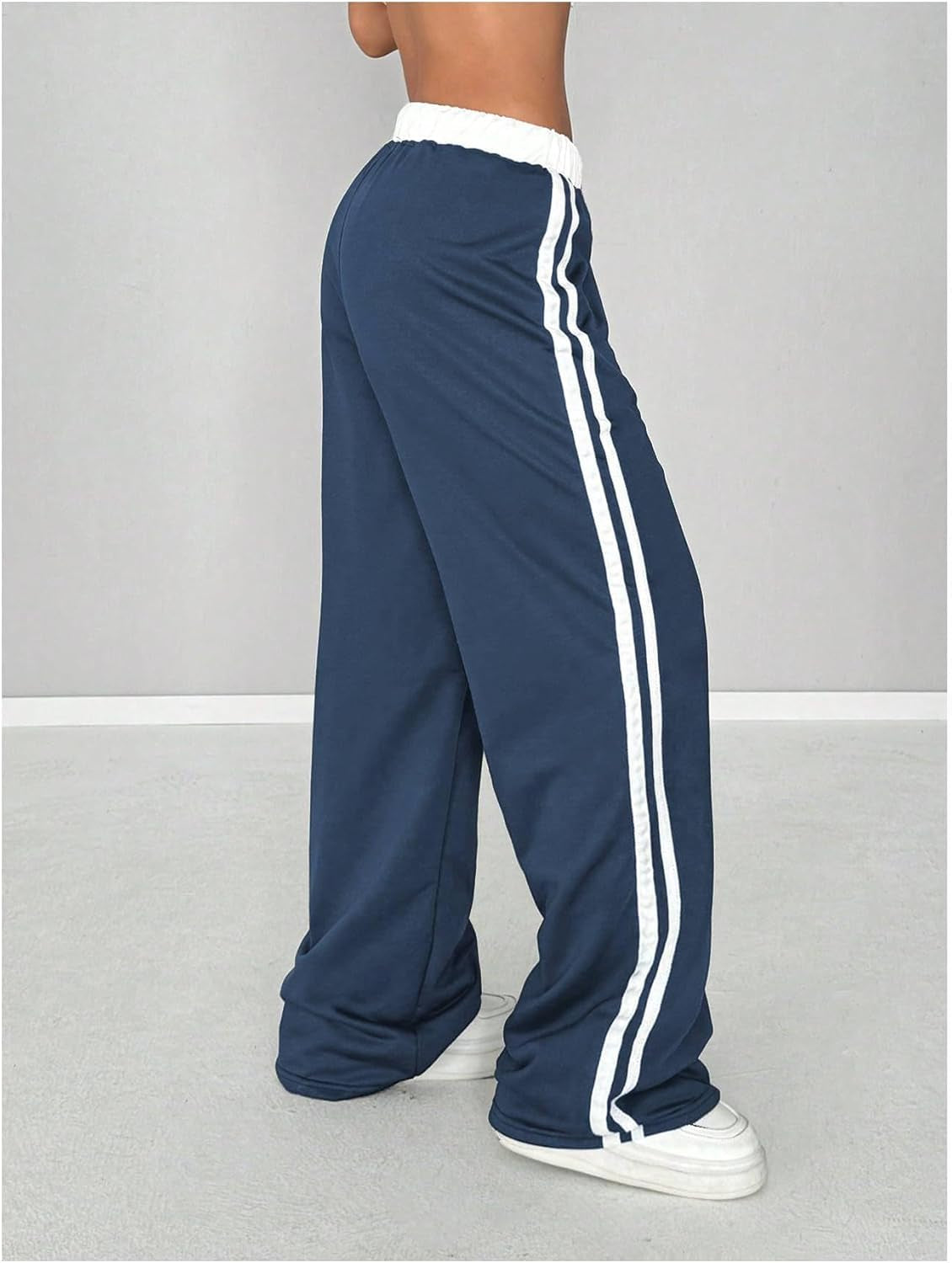 Women'S Baggy Sweatpants Wide Leg Ed Hardy Sweatpant Y2K Drawstring Pants Streetwear