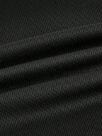 Manfinity ZONE917 Knit Mesh Letter Print Men'S Sleeveless Jersey Tank Top, Summer