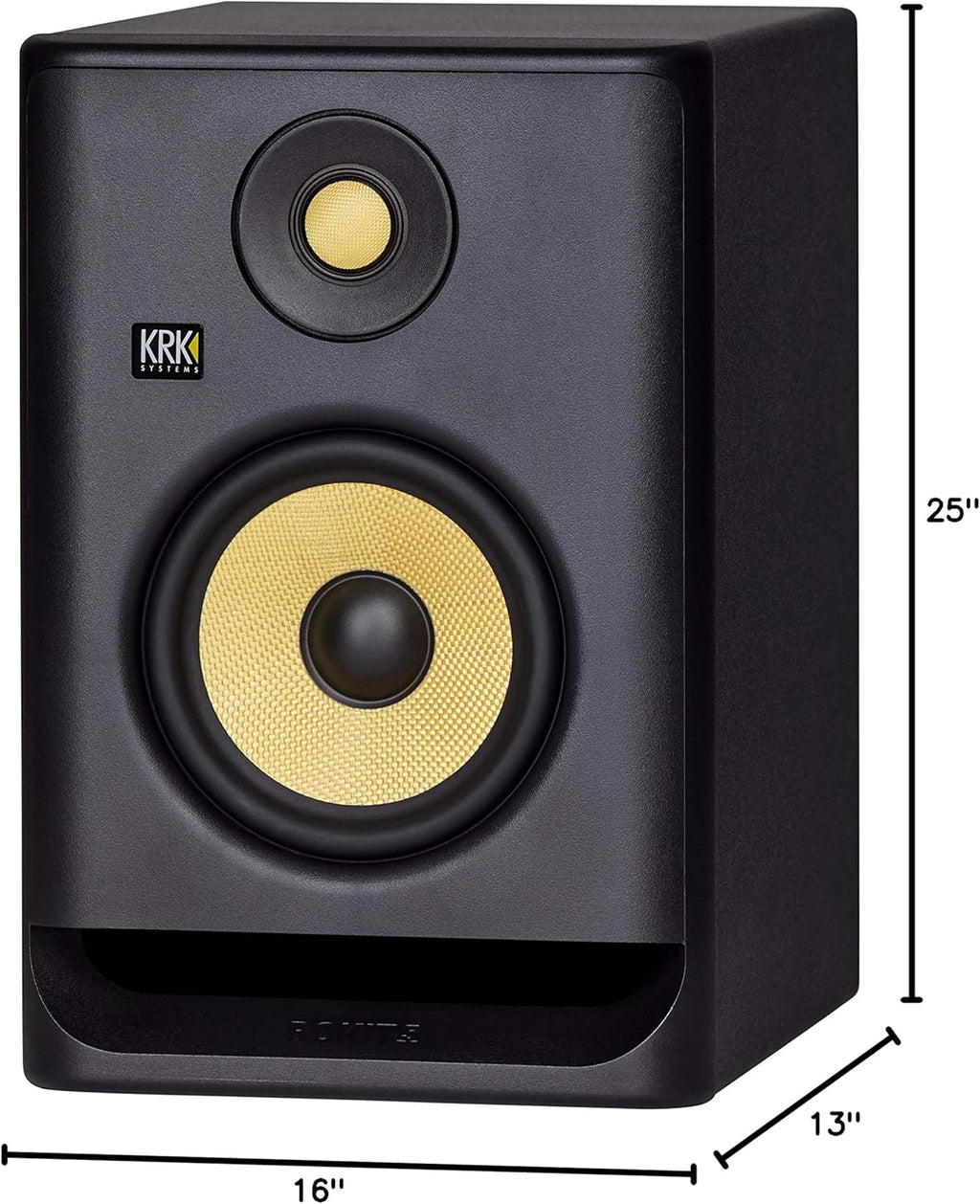 RP5 Rokit 5 G4 Professional Bi-Amp 5" Powered Studio Monitor Pair, Black