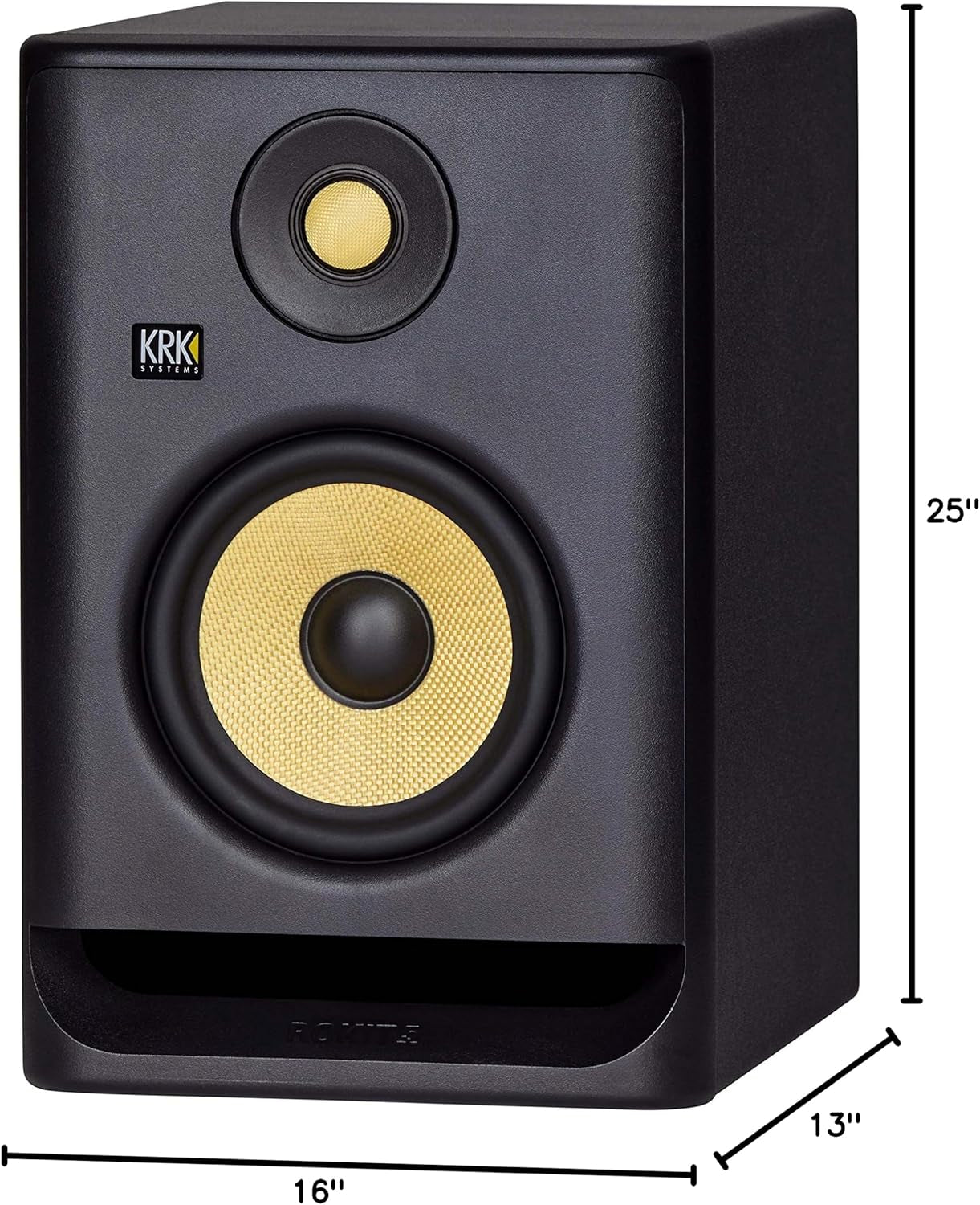 RP5 Rokit 5 G4 Professional Bi-Amp 5" Powered Studio Monitor Pair, Black