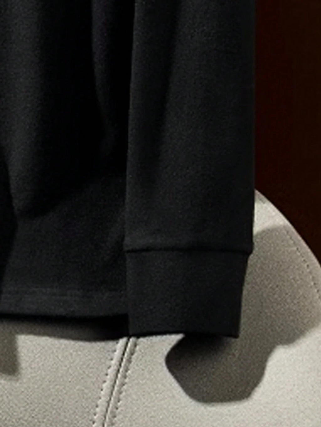 3Pcs/Set Men Solid Color Casual Turtleneck Long Sleeve T-Shirts, Autumn Tees, Fall Clothes